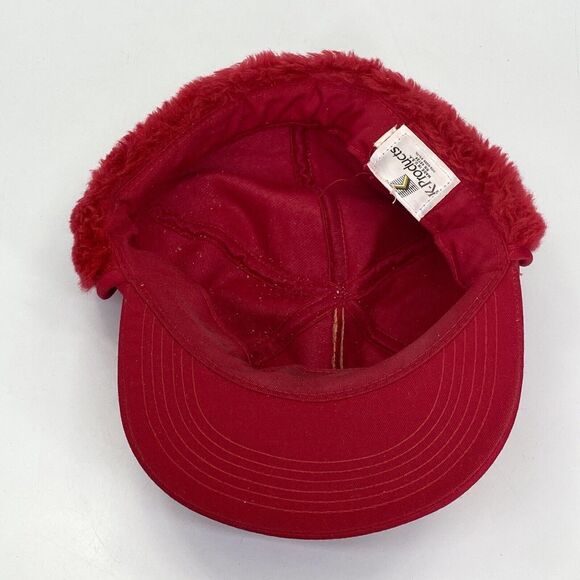 Vintage K-Brand Frontier Feeds Trapper Hat Size 6 1/4-7 1/2 Ear Flap (H3) - Picture 7 of 13